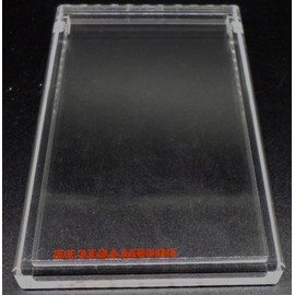 docsmagic.de 4 x Acrylic Display for Booster Pack Magnetic Lid - UV Safe - PKM MTG YGO - Display Case