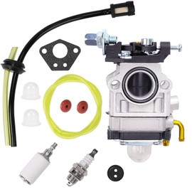 Carburettor for Brush Cutter 52cc 49cc 43cc Includes Complete Accessory Kit Fits a Variety of Lawnmowers, Brushcutters and Chainsaws