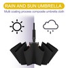 Zeproage Fiberglass Umbrella, Windproof & UV Protection, Lightweight Large Canopy,