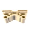 Soluko - Kit 4 Supporti ammortizzati porta doghe da 38mm