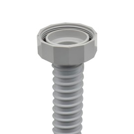 gaona (GAONA) gaona For Sink Drain Hose 1 m Gray about Hose Inner Diameter 3 X Outer Diameter 3.4 cm, Hose Length 1 m (Handy, 50 Nut Swivel) GA – PC003
