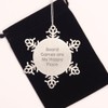 Christmas Snowflake Ornament for Board Games Enthusiasts - 'Board Games