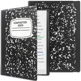 VOVIPO Case for Remarkable Paper Pro 11.8 Inches, Lightweight and Hard Back Shell Protective Book Folio Cover with Built-in Pen Holder and Auto Sleep/Wakeup, Only for Remarkable Paper Pro 2024-CB