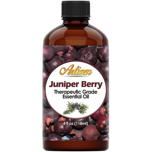 Artizen 4oz Oils - Juniper Berry Essential Oil - 4 Fluid Ounces