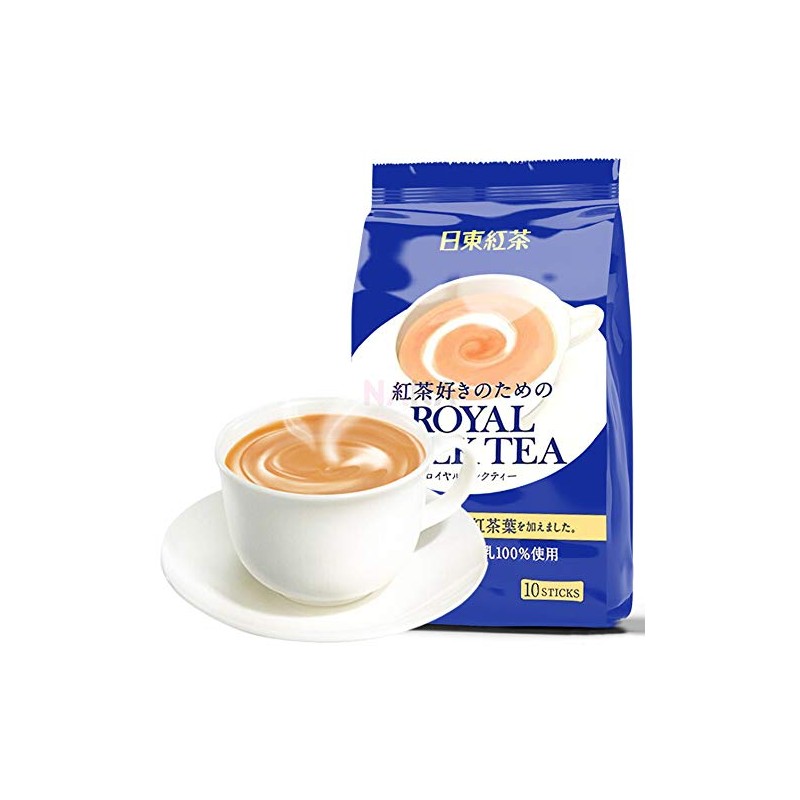 Twin Pack Royal Milk Tea Hot Cold Nitto Kocha 10