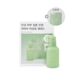 Abib Eoseongcho Essence Calming Pump 50ml + Refill 50ml / 아비브 어성초 에센스 카밍 펌프 50ml+리필용 50ml