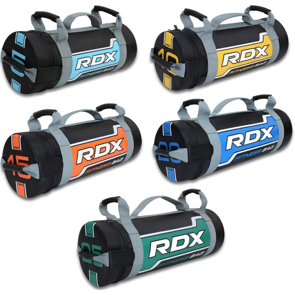 RDX Sandbag Weight Training Power Bag with Handles & Zipper | Weight Adjustable Fitness Powerbag, Weight Lifting, Running, Exercise, Powerlifting and Functional Workout