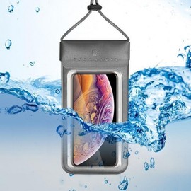 Vacation Travel Waterproof Phone Pouch Bag for Waterparks Versatile Pink