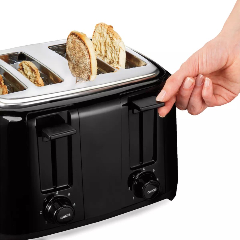 Proctor Silex Tostador De 4 Rebanadas Proctor Sílex Negro Mod: