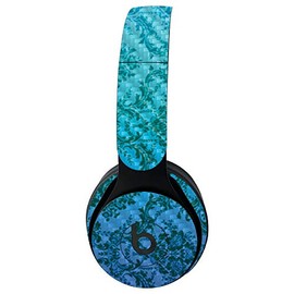 MightySkins Carbon Fiber Skin for Beats Solo Pro Wireless Headphones - Blue Vintage | Protective, Durable Textured Carbon Fiber Finish | Easy to Apply, Remove, and Change Styles | Made in The USA