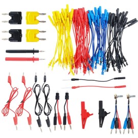 Automotive Circuit Test Leads Kit Multi Function Electrical Testers Diagnostic Tools Wire Connectors Adapter Cables with Carrying Case