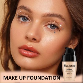 Face Foundations - Colour Changing Foundation - Liquid Foundation Hydrating Lightweight - Full Coverage Foundation - Long Lasting Smooth Foundation