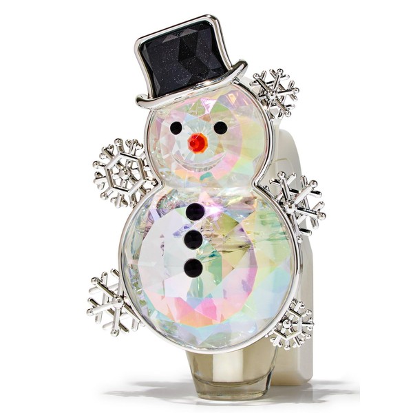Crystal Snowman Wallflowers Fragrance Plug Light Up Bath and Body