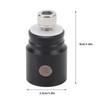 Archery Bow Stabilizer Quick Disconnect Adapter Aluminum Alloy Archery Bow