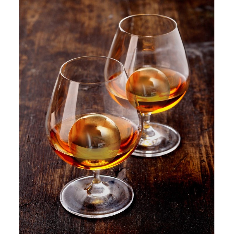 Epicureanist Stainless Ice Sphere Beverage Cooler