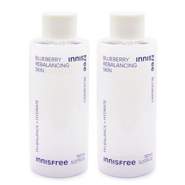 Innisfree Blueberry Rebalancing Skin 150ml+150ml / 이니스프리 블루베리 리밸런싱 스킨 150ml+150ml