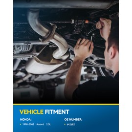 PHILTOP Direct-Fit Catalytic Converter Kit W/Gasket Compatible with Honda 1998-2002 Accord 2.3L Replace# 31689-CNG-5, 103442-CHN-1, 16370, 642682(EPA Compliant)