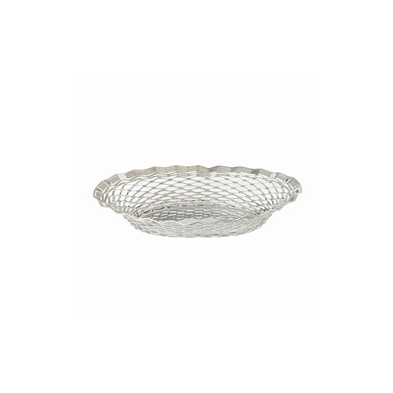 ROGER ORFEVRE Bread Basket Oval 25 x 18 cm Stainless