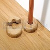 Dunnet Tools Radiator Pipe Covers Wooden Pipe Collars - Pack