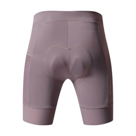 Santic Womens Cycling Shorts Padded Bike Shorts Women Half Pants Breathable Tights Yunmeng Purple Medium