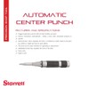 Starrett Steel Automatic Center Punch with Adjustable Stroke - 5-1/4"