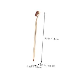 MERRYHAPY 4pcs Double-end Concealer Brush for under Eye Cosmetics Ergonomic Makeup Applicators for Liquid Concealers for Beginners and Professionals