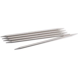 ChiaoGoo Double Point Stainless Knitting Needles 6" 5/Pkg-Size 2/2.75mm