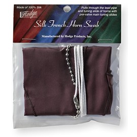 Hodge Silk French Horn Swab - Burgundy