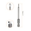 HARFINGTON 2pcs Magnetic Triangle Screwdriver Bit TA20 1/4" Hex Shank