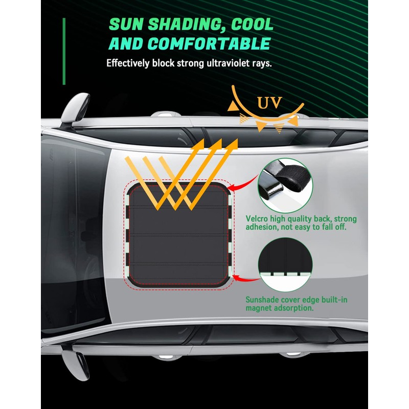 RV Skylight Shades, Double Sides RV Skylight Insulator, Megnetic RV
