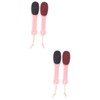 Healvian 4pcs Double-sided Foot Files for Dead Skin Removal Portable