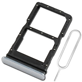 ExtKry SIM Karte Rahmen SIM Kartenfach für Honor X8a Dual SIM Tray kartenhalter Original qualität Card Tray + SIM Pin (Weiß)