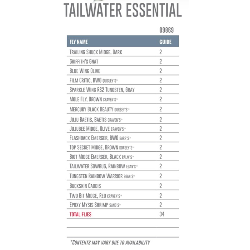 Umpqua Fly Assortment Tailwater Essential