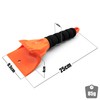 BigDean Pack of 2 Car Ice Scrapers - Maximum Scratch