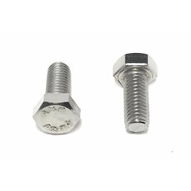 Unbranded M5 x 12mm Bolt , 0.80 pitch, metric, fully threaded, zinc plated, 12 PACK