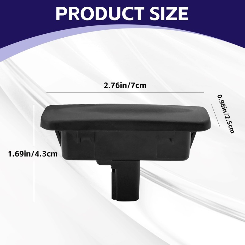 Compatible with Trunk Tailgate Handle Release Button for 2013-2017 Hyunda1