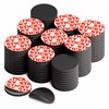 Peel-&-Stick Flexible Adhesive Magnets - 45 (0.8"x0.08") Magnetic Dots for