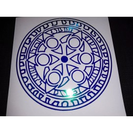 Frieren Magic Circle Holo Beyond Journey's End Sticker Vinyl Decal Waterproof