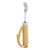 Disabled Patient Arthritis Elder Utensil Removable Flexible Rotating Eating Fork