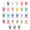 Firstmeet Collar con colgante grueso de burbujas con pendientes (XL-1123),