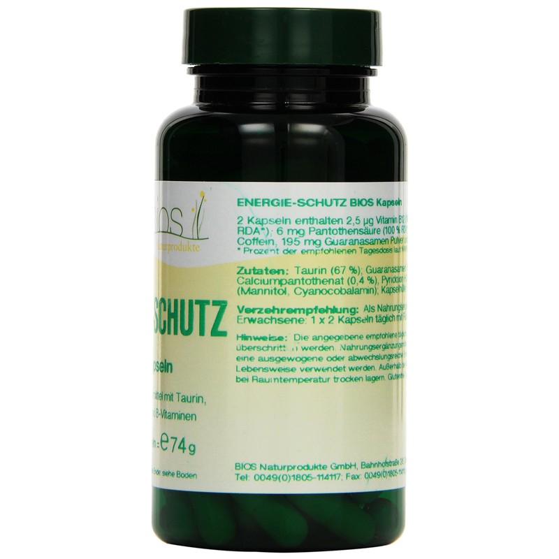 Bios and Energy, 100 Capsules (74 g)
