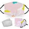 90s Pattern - Reusable Adult Face Masks - 2 Filters