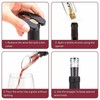 Electric Wine Bottle Opener Automatic Corkscrew W/Foil Cutter Pourer Vacuum