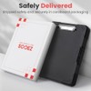 Sooez Toughest Clipboard with Storage, Internal Pen Pouch Included, Letter/