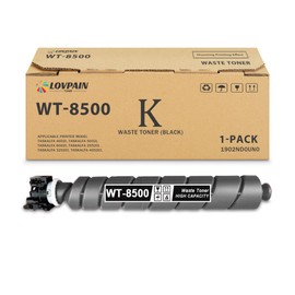 LOVPAIN WT-8500 Waste Toner Box 1 Pack - Compatible WT8500 Waste Toner Bottle T1902ND0UN0 Replacement for Kyocera TASKalfa 4002i 5002i 6002i 2552ci 3252ci 4052ci 5052ci 6052ci Printer