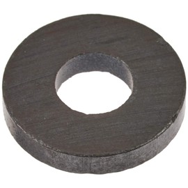 TRUSCO TF18RA1P Ferrite Magnet, Outer Diameter 0.7 inches (17.5 mm) x Thickness 0.1 inches (3 mm), Pack of 1