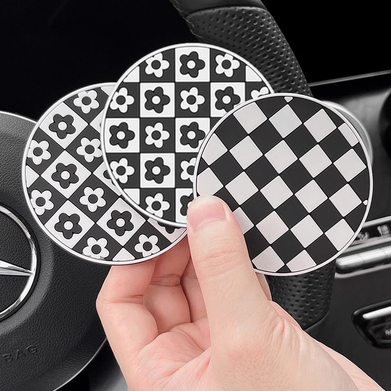 4PCS Car Cup Holder Insert, Universal Non-Slip Car Cup Holder