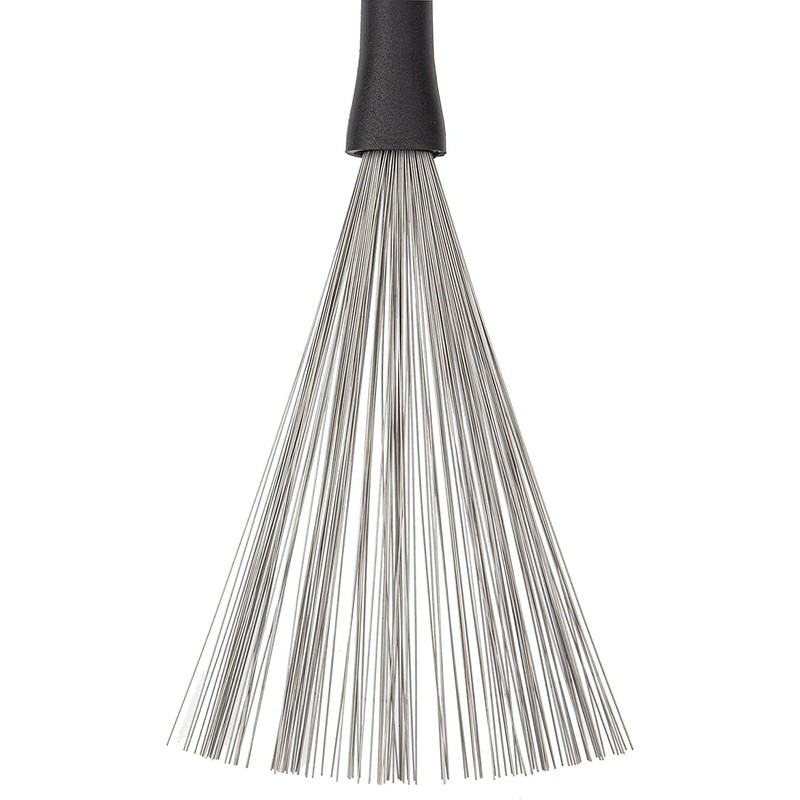 Jiayouy 1 Pair Drum Wire Brushes Drum Sticks Percussion Retractable