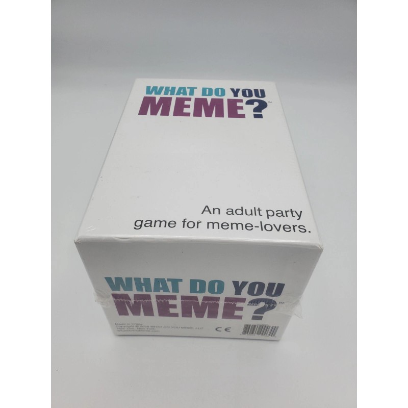 What do you MEME- Adult Party Game for Meme-Lovers BRAND