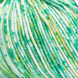 YarnArt Jeans Splash - Variegated Sport Yarn 55% Cotton 45% Acrylic 1 Skein/Ball 50 gr 174 yds Cotton Yarn Knitting Yarn Soft Yarn amigurumi Cotton Yarn (946)